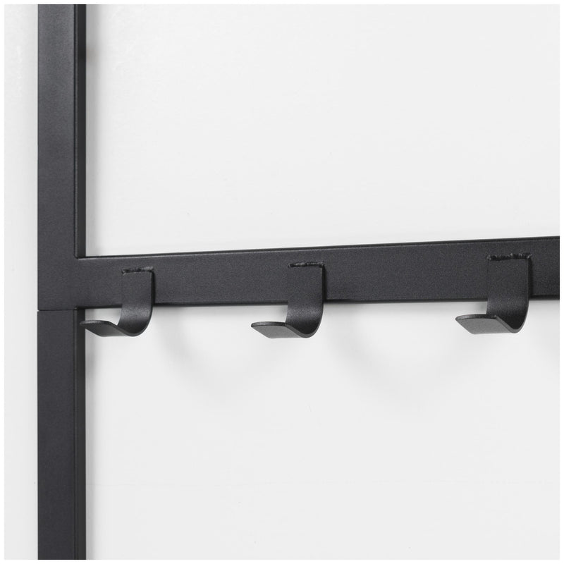 Spinder IVAR 2 Garderobe: Minimalistisches Design aus Stahl, Schwarz