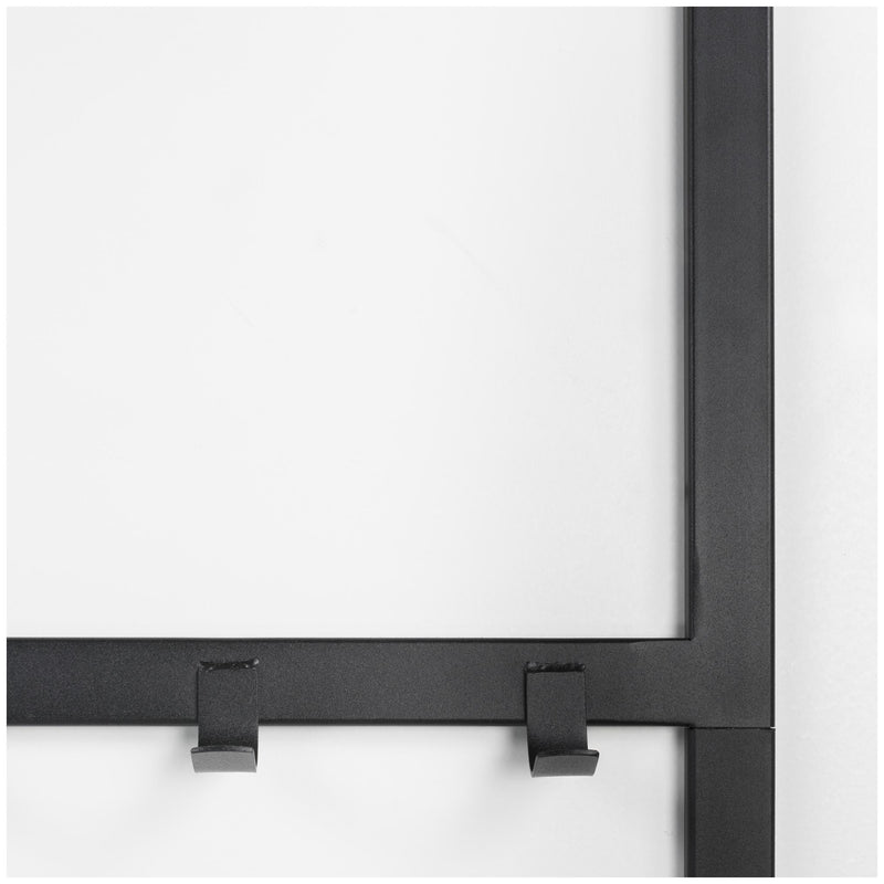 Spinder IVAR 2 Garderobe: Minimalistisches Design aus Stahl, Schwarz