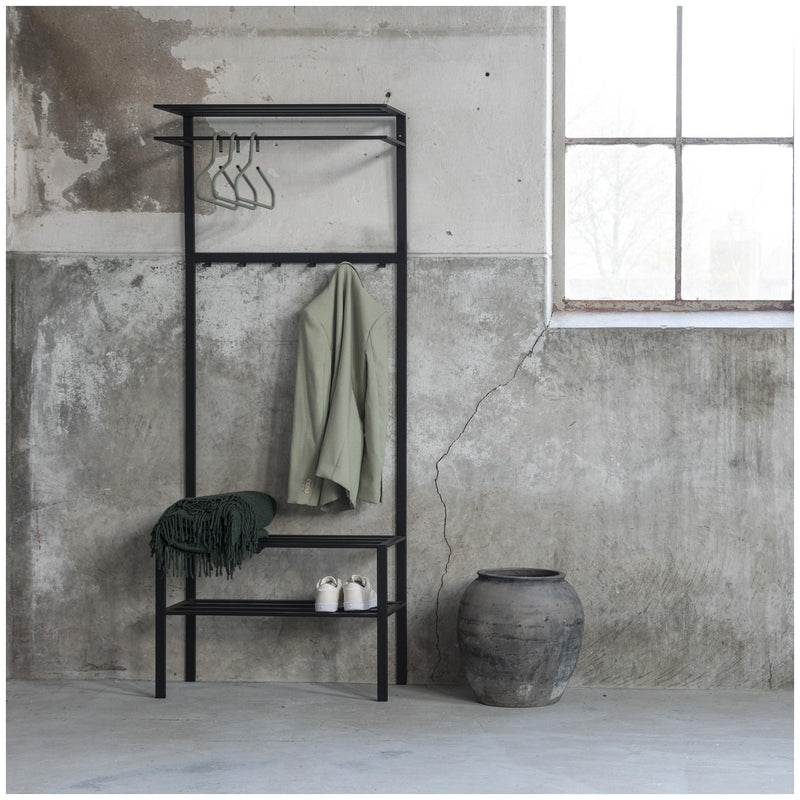 Spinder IVAR 2 Garderobe: Minimalistisches Design aus Stahl, Schwarz