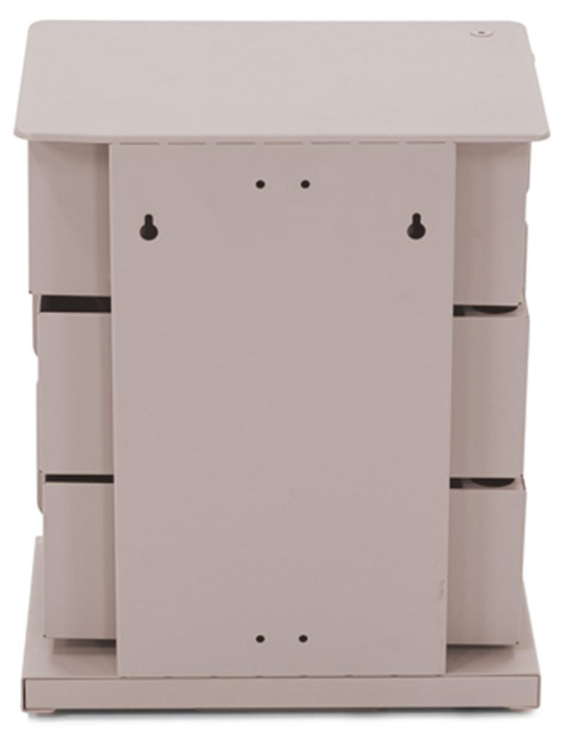 Spinder JOEY 3 Dresser: Moderner Stahl-Schuhschrank in Silky Taupe