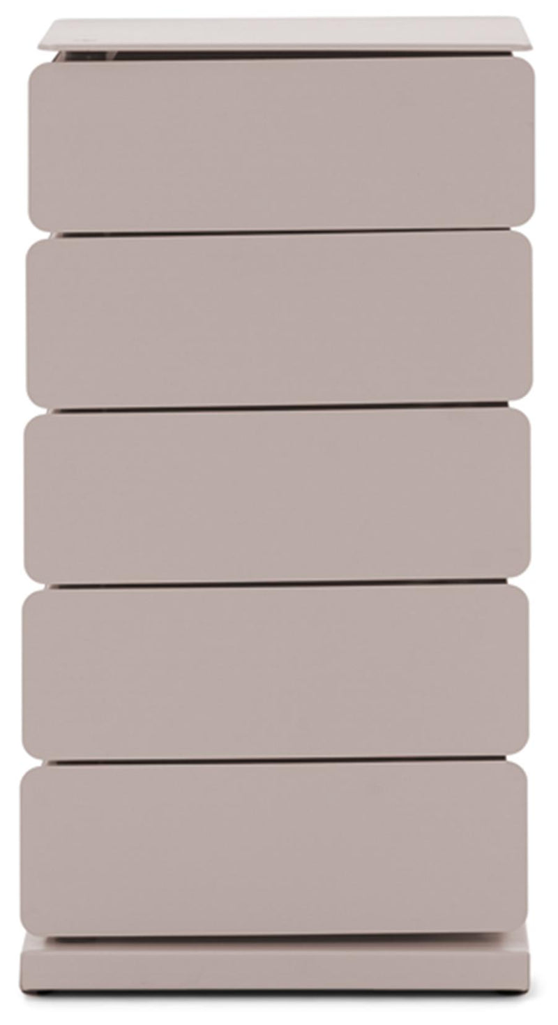 Spinder JOEY 5 Dresser: Skandinavischer Stahl-Schrank, Silky Taupe