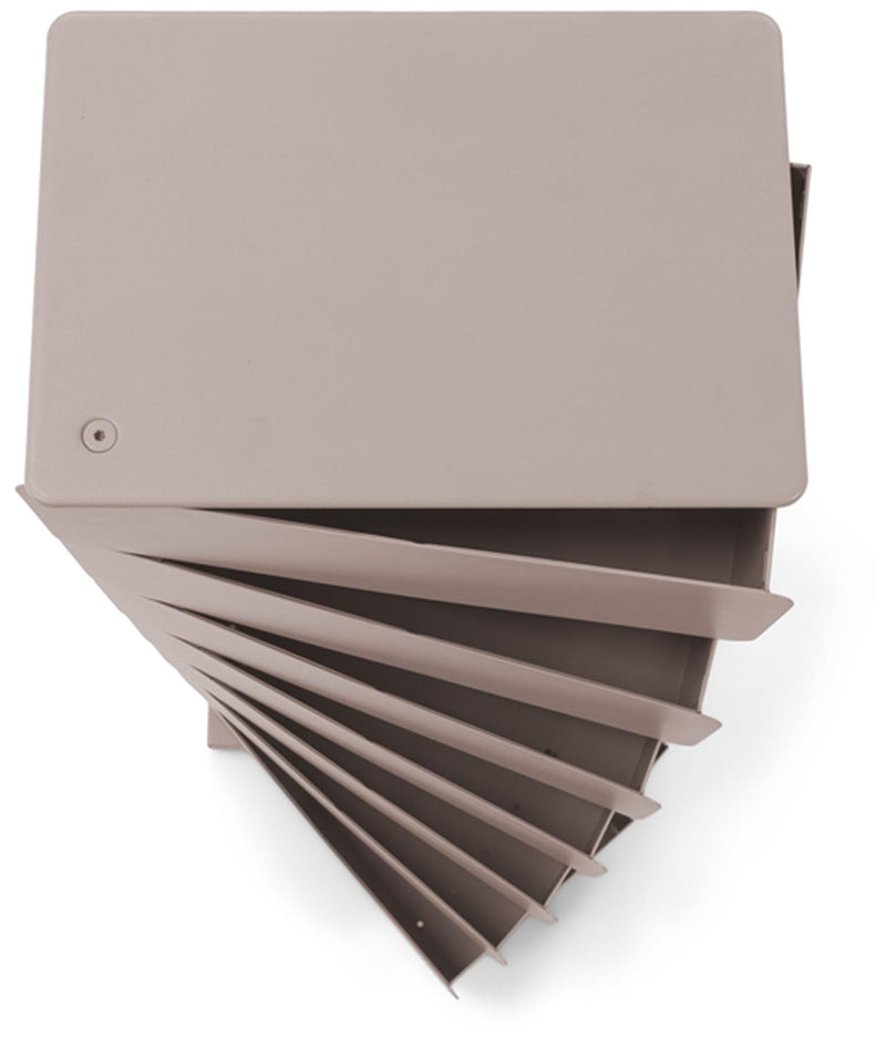 Spinder JOEY 7 Dresser: Skandinavischer Stahl-Schrank, Silky Taupe