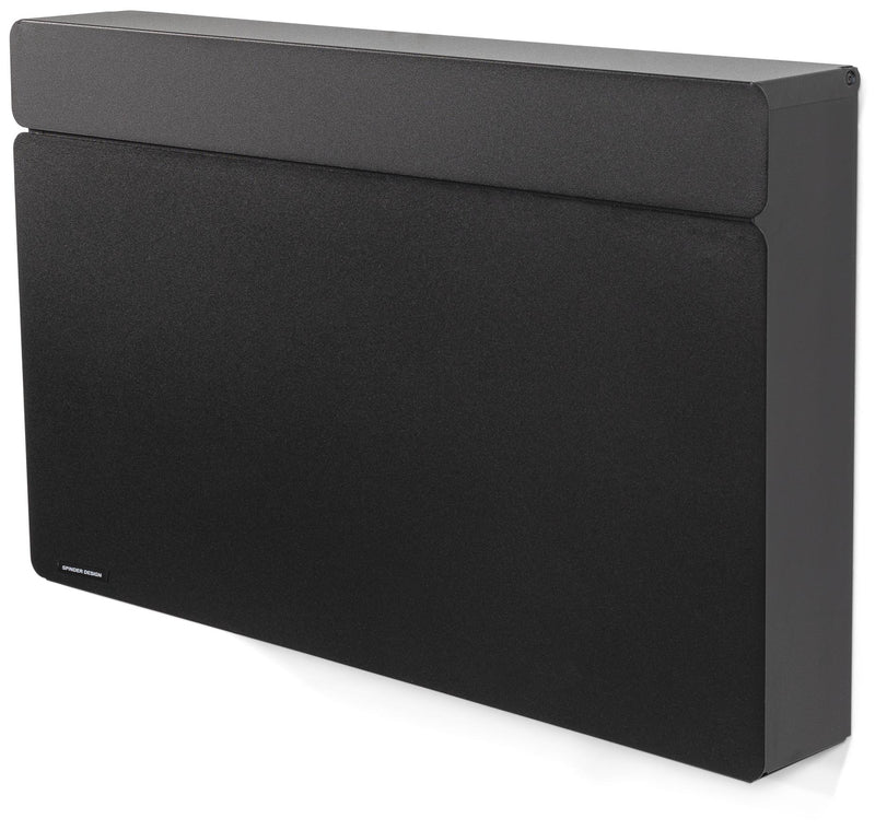 Spinder LUIGI Schuhschrank Stahl Minimalistisch Schwarz