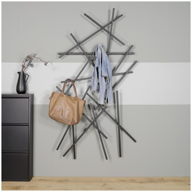 Spinder Garderobe MATCHES Black - Modernes minimalistisches Design