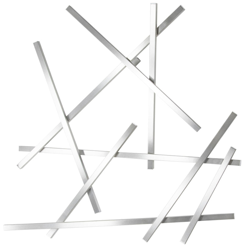 Spinder Garderobe Matches Edelstahl Modernes Design 80x80 cm