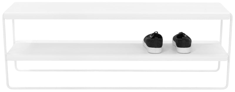 Spinder NIVO 100 Schuhregal, Stahl, Modernes Design, Weiß