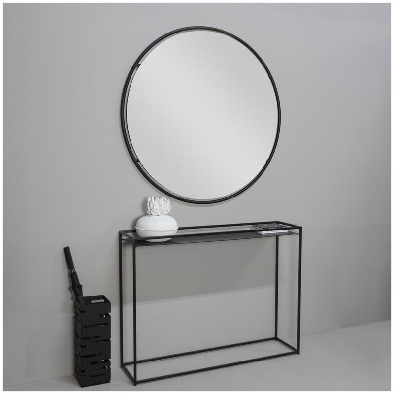 Spinder ORBIS L Spiegel: Moderner Stahl, Elegantes Design, 125x125 cm