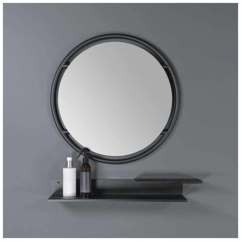 Spinder ORBIS S Spiegel: Moderner Stahl & Spiegelglas, 65x65cm