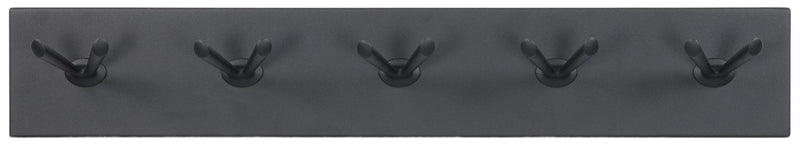 Spinder PULL 5 Garderobe: Minimalistischer Stahl, Schwarz, Modern