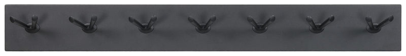Spinder PULL 7 Garderobe: Minimalistisches Design aus Stahl, Schwarz