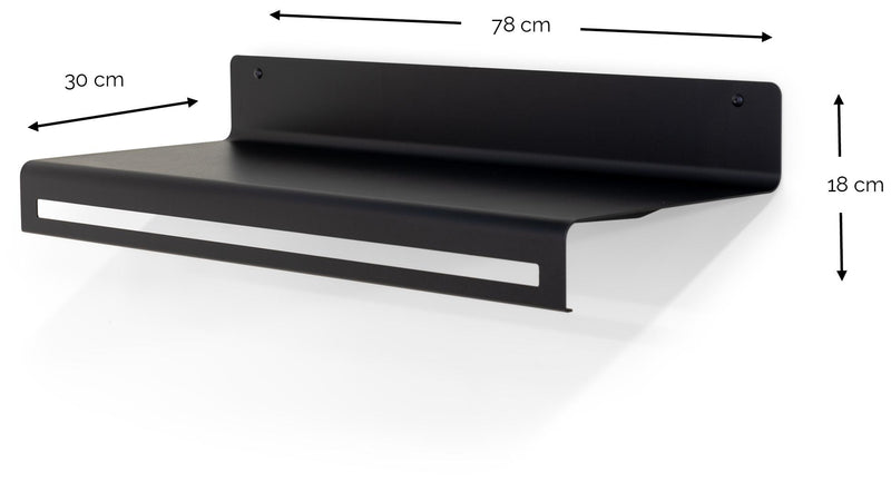 Spinder SWAY 80 Garderobenständer, Stahl, Modernes Design, Schwarz