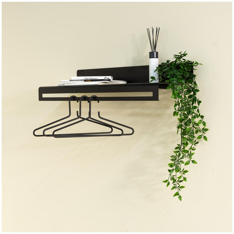 Spinder SWAY 80 Garderobenständer, Stahl, Modernes Design, Schwarz