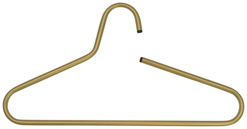 Spinder VICTORIE Stahl Kleiderbügel, Minimalistisch, Gold, 5er-Set