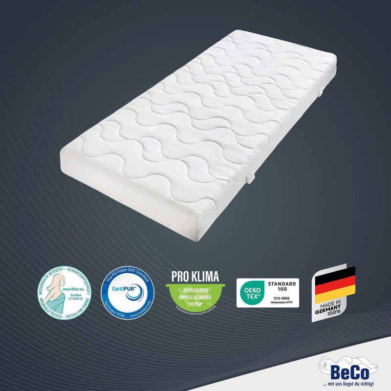 7-Zonen Matratze Double DeLuxe 20 cm: Made in Germany
