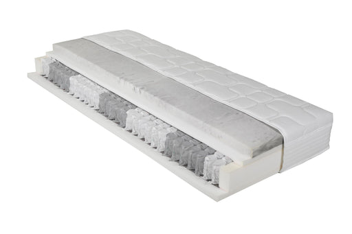 Royal Plus Top 26 cm mit sichtbarem Schichtaufbau aus Komfortschaum-Topper und Federkern in Gesamtansicht.