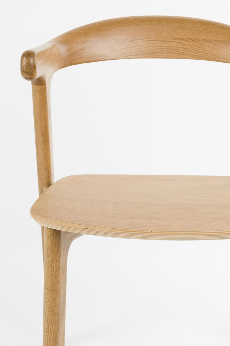 Esszimmerstuhl Northwood aus Eiche | Japanisches Design von Zuiver
