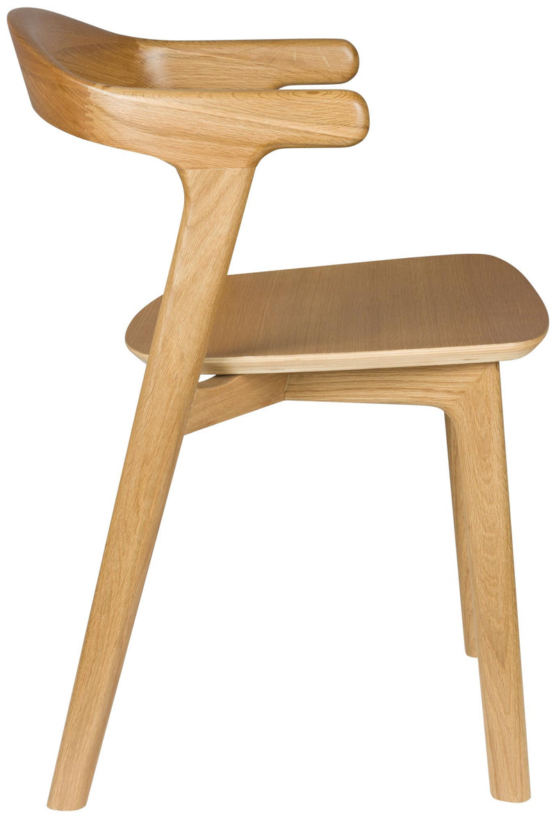 Esszimmerstuhl Northwood aus Eiche | Japanisches Design von Zuiver