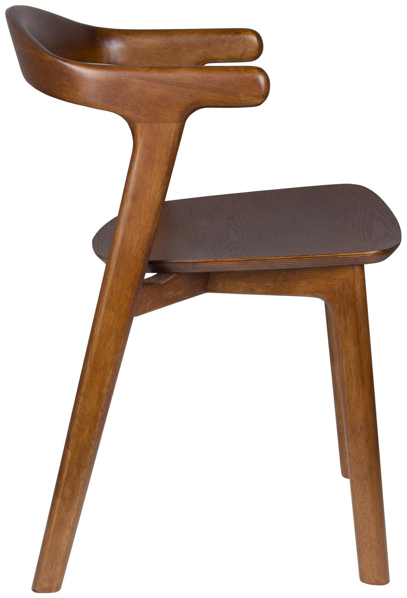 Esszimmerstuhl Northwood Walnuss | Japanisches Design aus Holz