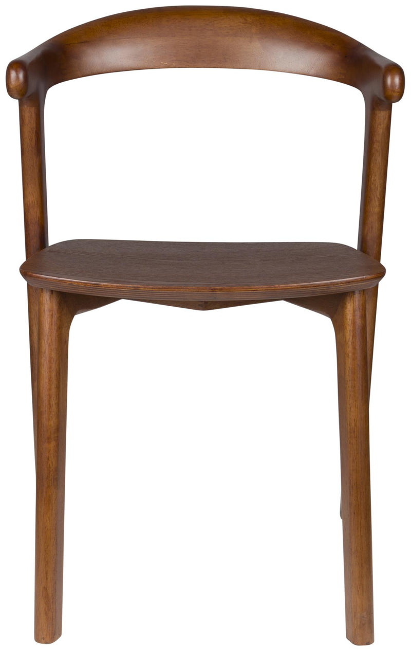 Esszimmerstuhl Northwood Walnuss | Japanisches Design aus Holz