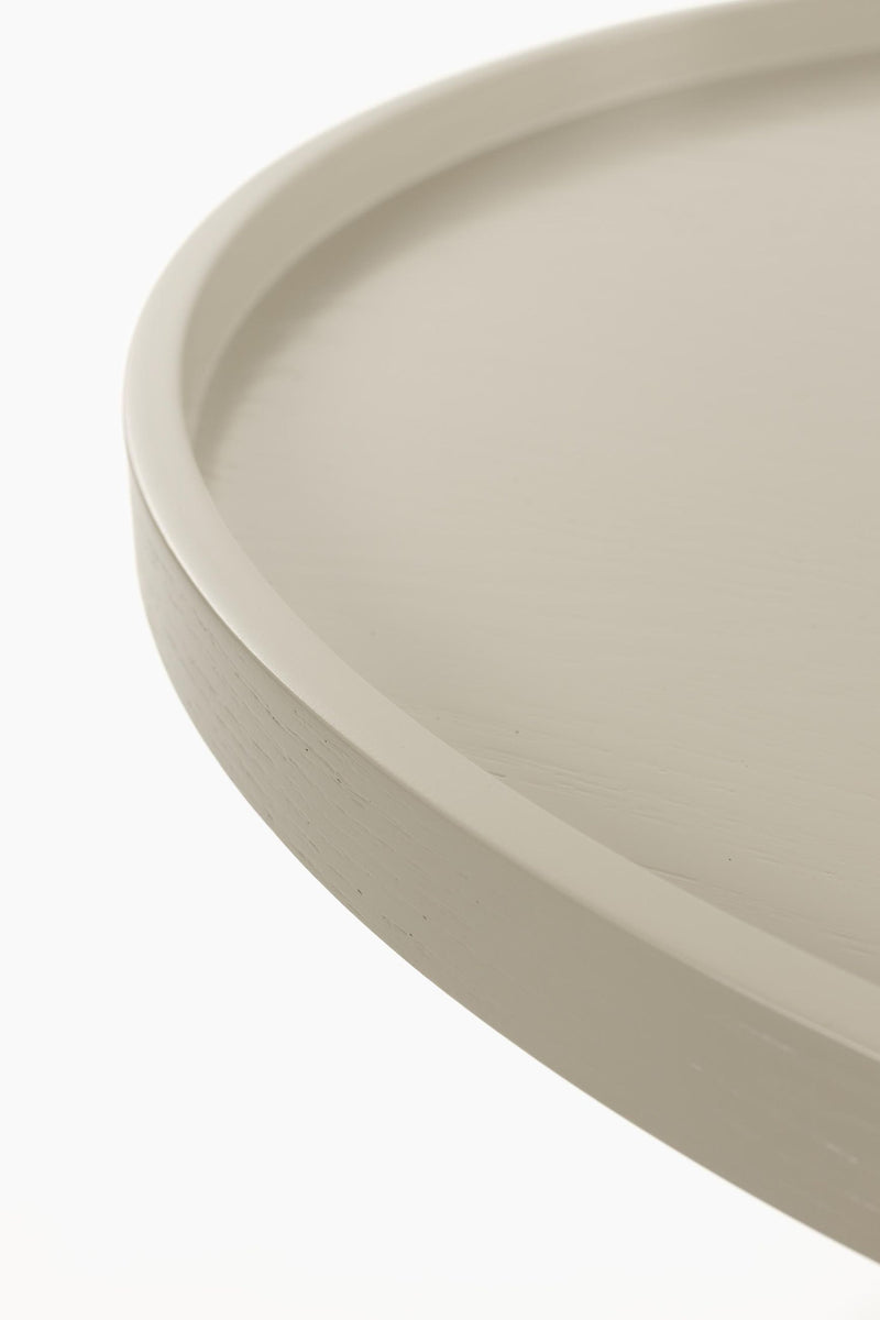 Zuiver Couchtisch Jason | Beige, rund & minimalistisch