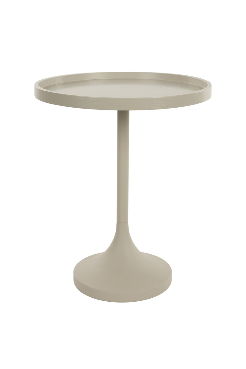 Runder Beistelltisch Jason Beige | Minimalistisches Design