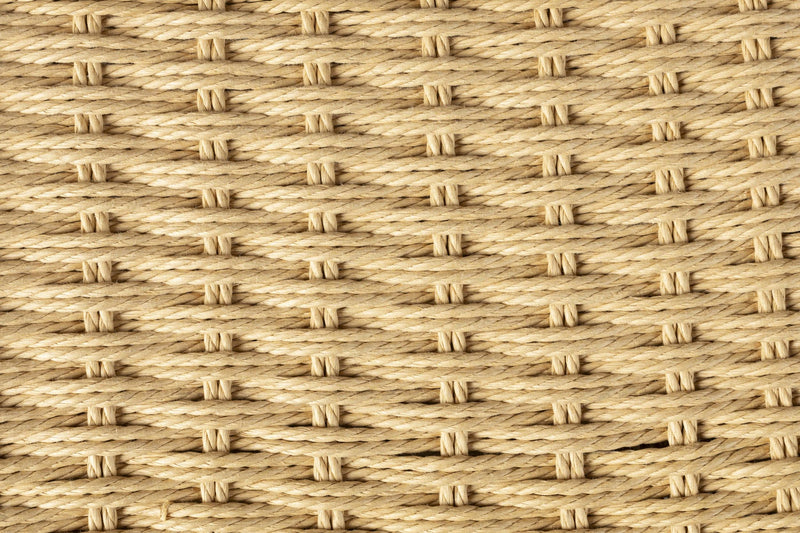 Dutchbone Stuhl Cecile Walnut: Holz & Geflecht im Retro-Look