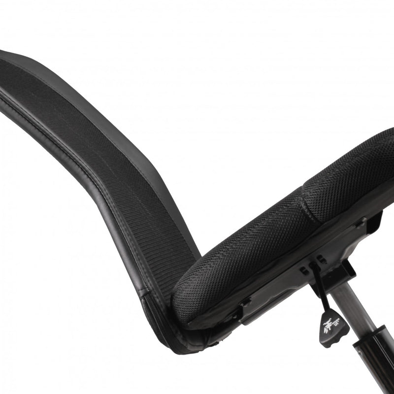 Schreibtischstuhl Salerno ergonomisch höhenverstellbar Schwarz Kinder