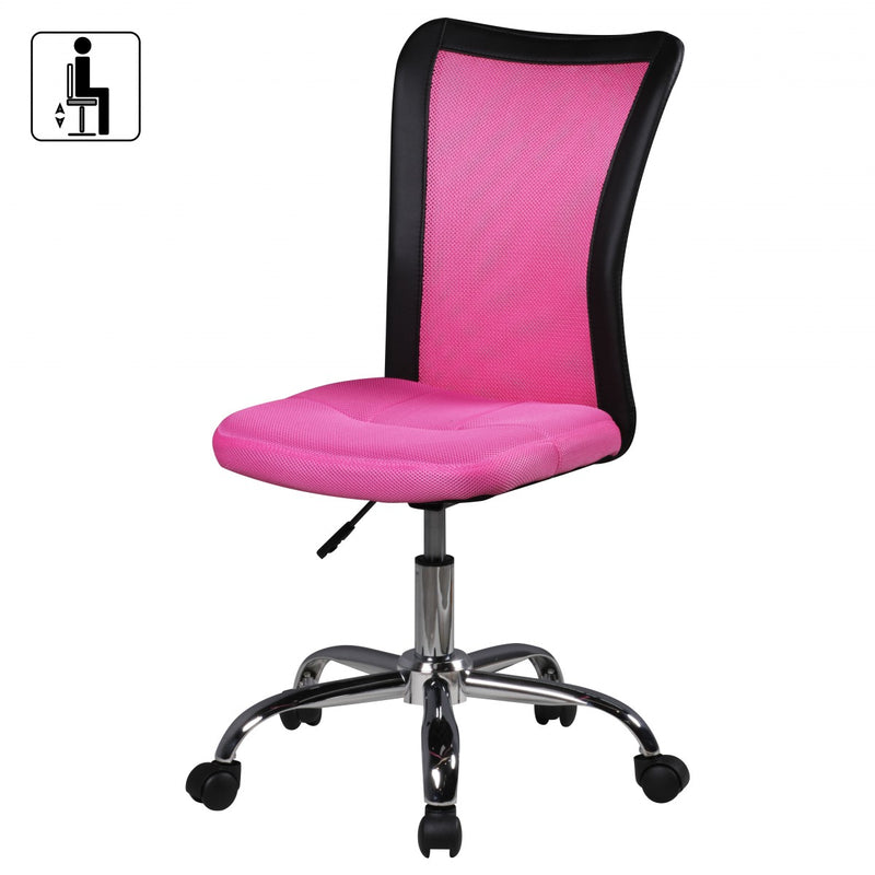 Schreibtischstuhl Salerno ergonomisch höhenverstellbar Pink ab 6 Jahre