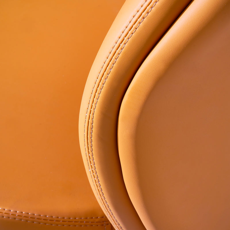 Bürostuhl Chefsessel Kunstleder Caramel höhenverstellbar ergonomisch