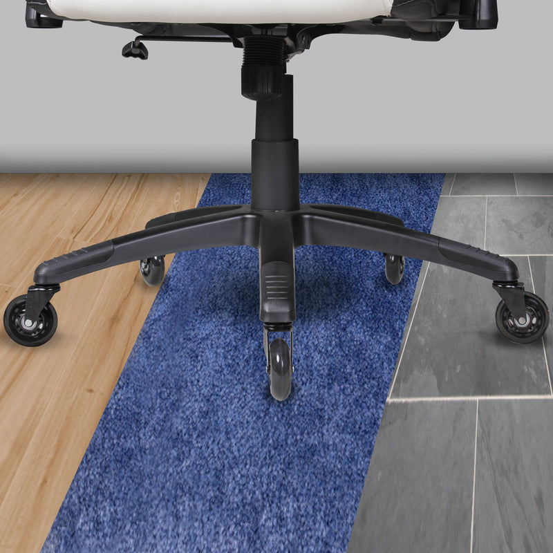 Bürostuhlrollen 5er Set 75mm Universal Schwerlastrollen Hartboden Schwarz