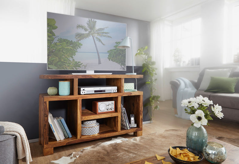 Sideboard Sheesham Massivholz 115x76x40cm Landhaus TV-Kommode