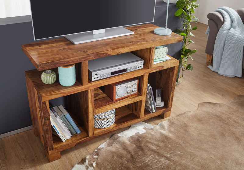 Sideboard Sheesham Massivholz 115x76x40cm Landhaus TV-Kommode