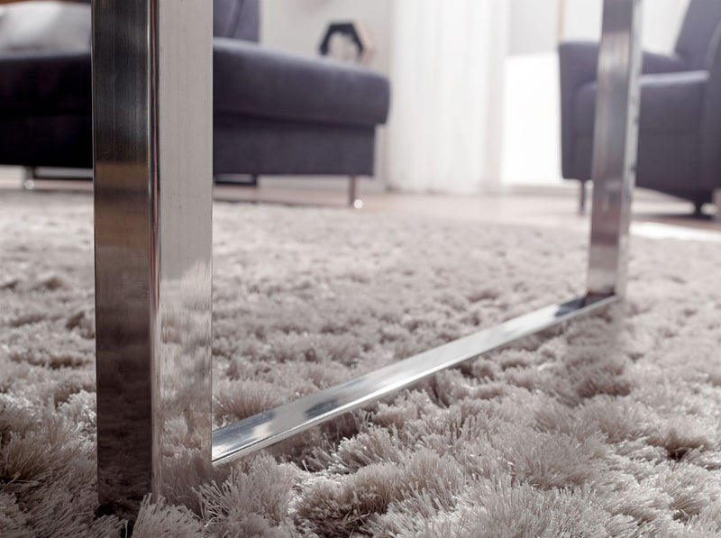 Couchtisch GUNA 120cm Sheesham Massivholz dunkelbraun Landhausstil