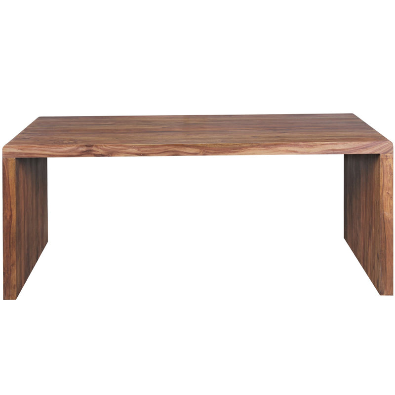 Schreibtisch BOHA 200cm Sheesham Massivholz Landhausstil Büroablage