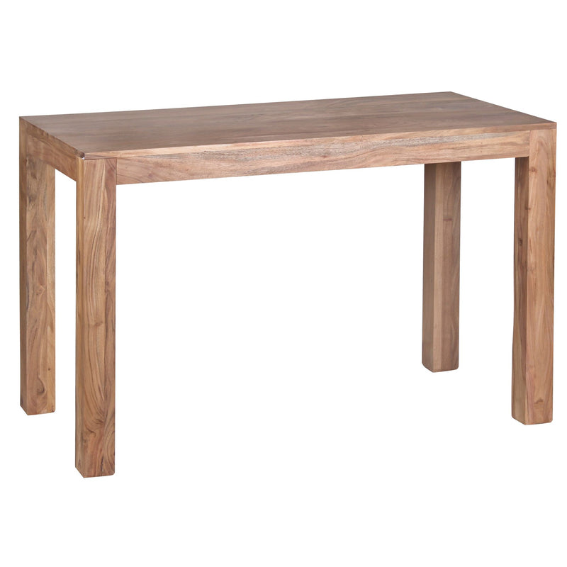 Esstisch MUMBAI 120cm Akazie Massivholz Landhausstil dunkelbraun
