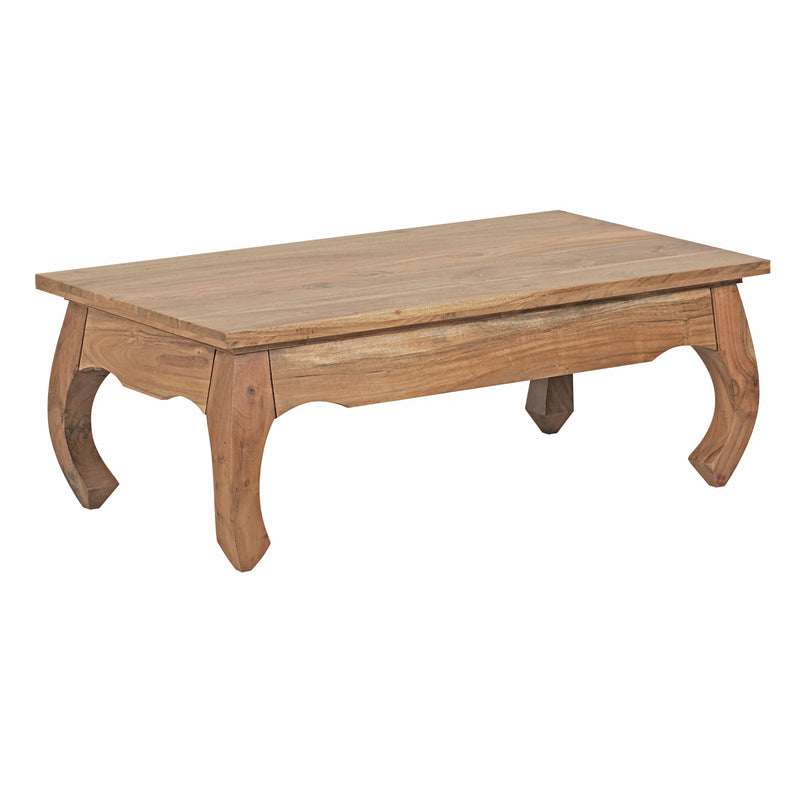 Couchtisch Akazie Massivholz 110cm Landhausstil Natur Design