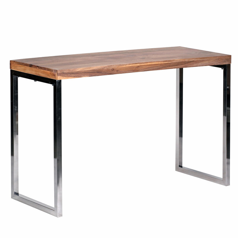 Konsolentisch GUNA Akazie Metallbeine 120x45cm Landhaus-Stil