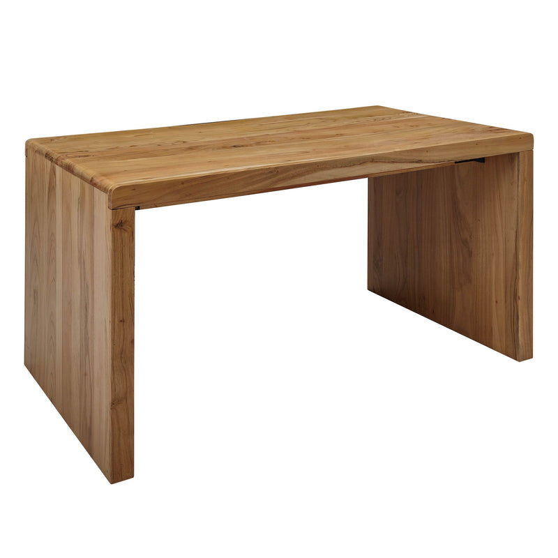 Schreibtisch BOHA 140cm Akazie Massivholz Landhausstil Büroablage