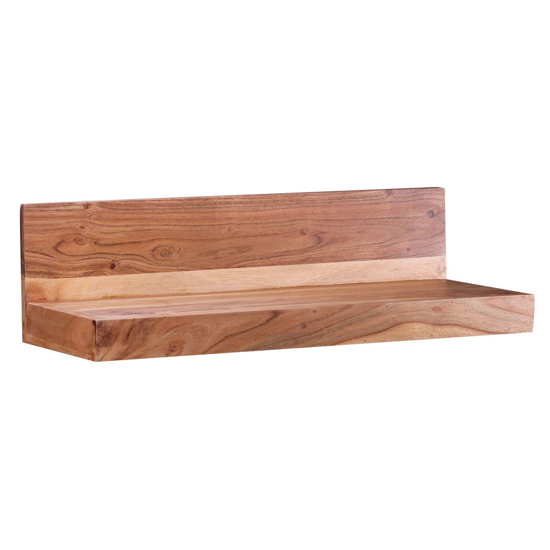 Wandregal Mumbai 60cm Akazie Massivholz Landhausstil Naturprodukt