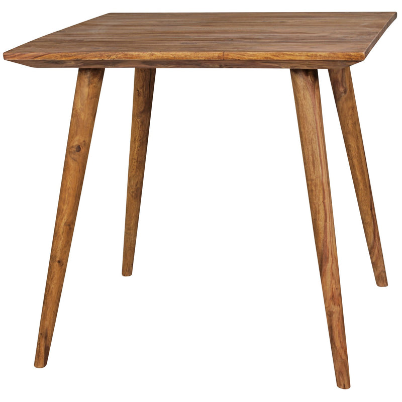 Esszimmertisch REPA 80x80cm Sheesham Massivholz Landhausstil quadratisch