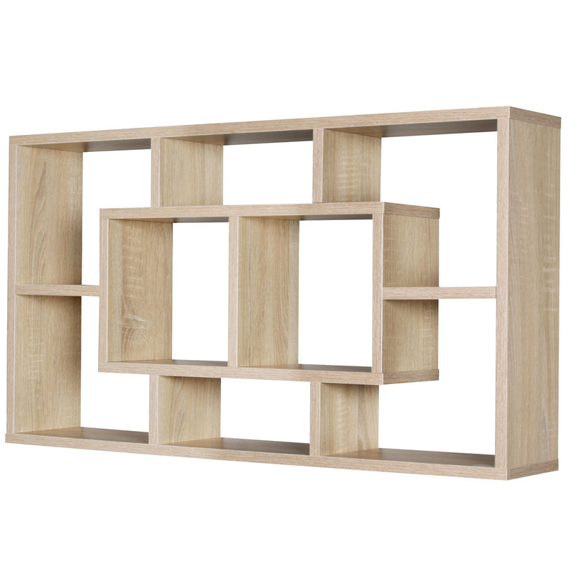 Wandregal PAOLA 85x47,5x16cm MDF Sonoma Holz modern freischwebend
