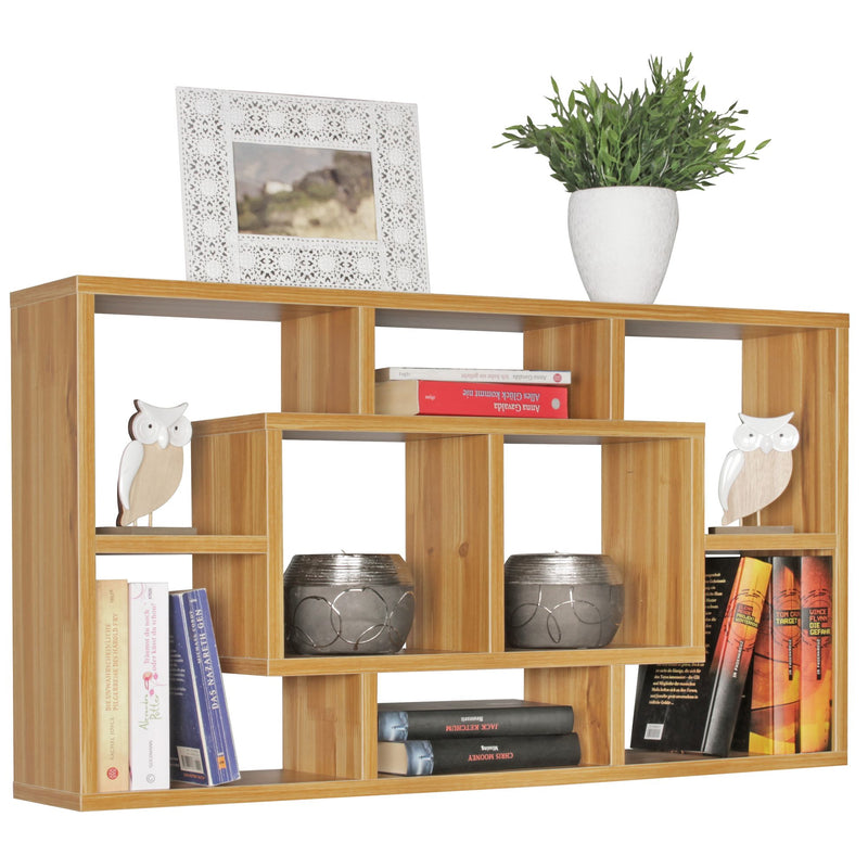 Wandregal PAOLA 85x47,5x16cm MDF Buche modern freischwebend