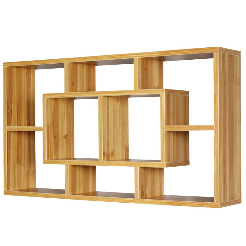Wandregal PAOLA 85x47,5x16cm MDF Buche modern freischwebend