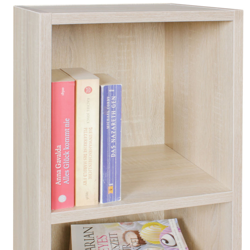 Standregal WL5.176 Holz 30x60x30cm Sonoma Modern 2 Ablagefächer