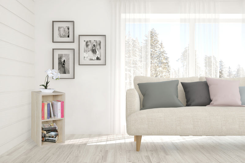 Standregal WL5.176 Holz 30x60x30cm Sonoma Modern 2 Ablagefächer