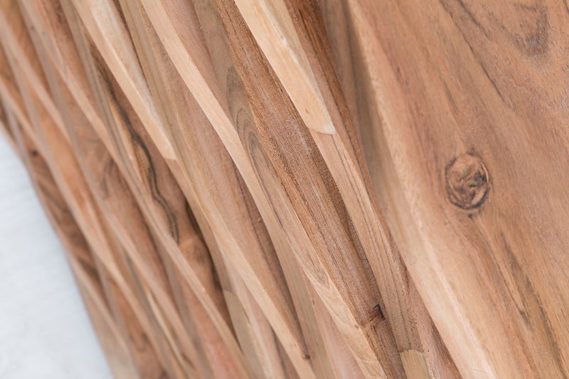 Sideboard Akazie Massivholz Baumkante Landhaus Schubladen Türen