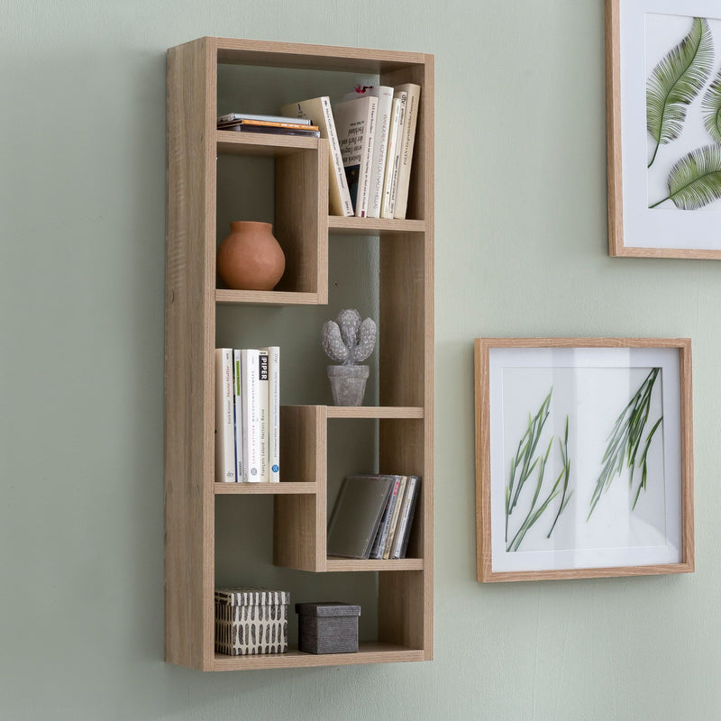 Wandregal Sonoma 36x90x13,5cm Holz modern freischwebend Regal