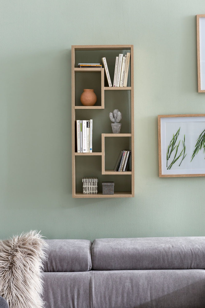 Wandregal Sonoma 36x90x13,5cm Holz modern freischwebend Regal