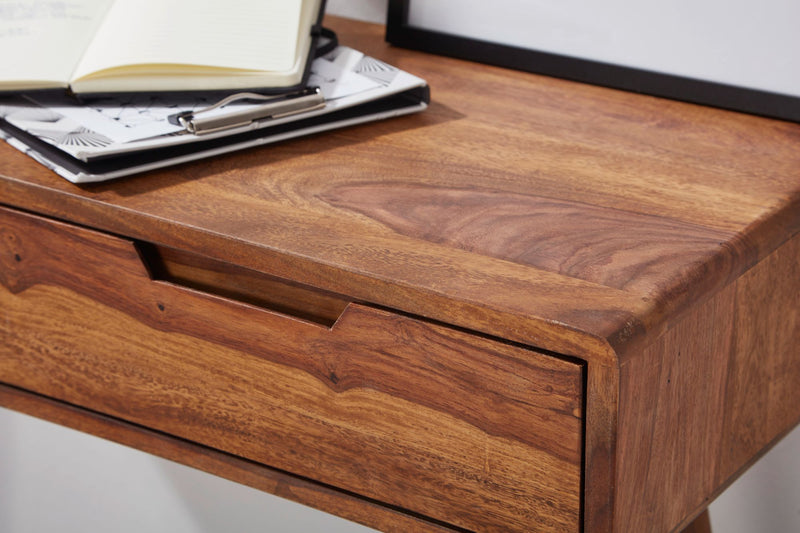 Konsolentisch WL5.577 90x76x36cm Sheesham Massivholz mit Schubladen