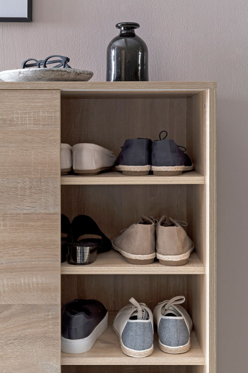 Schuhschrank WL5.713 Sonoma Holz 100x108x37,5cm 20 Paar Modern Flur